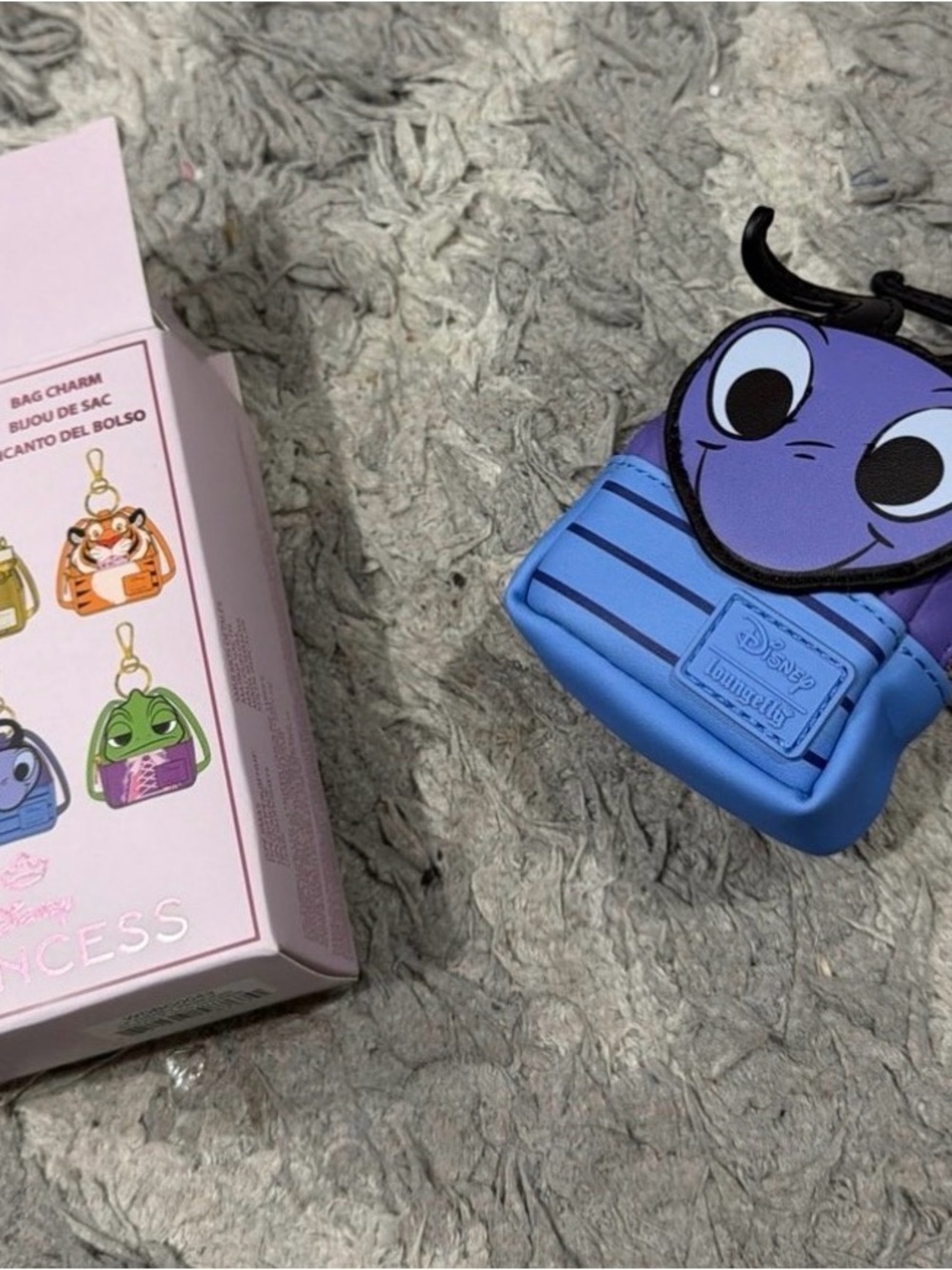 Loungefly Disney Princess Sidekick Cri-kee Mini Backpack Bag Charm Keychain